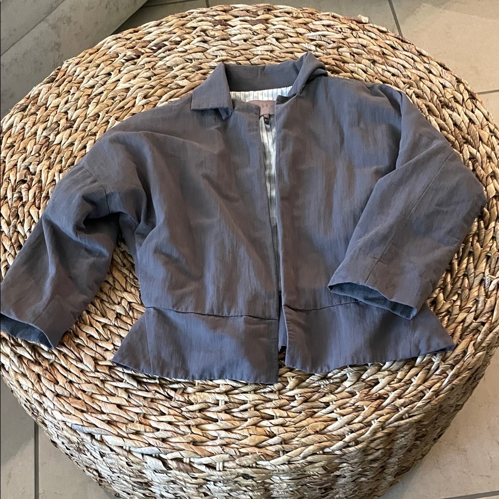 Gray Jacket by Halston Heritage (bin 7)